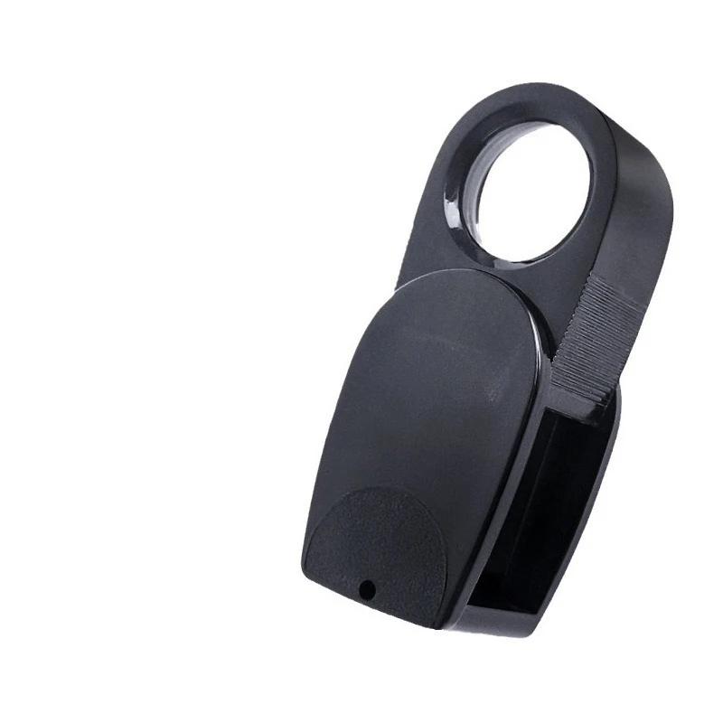 

Three-piece composite lens portable wide field of view high-end magnifying glass