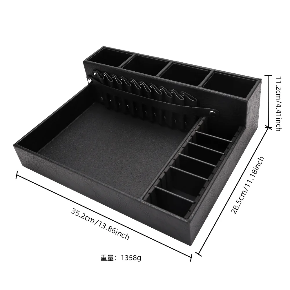 NEW Barber Clipper Tray Anti-slip Clippers Organizer Razor Case Storage Box Hair Trimmer Holder BarbershopTool