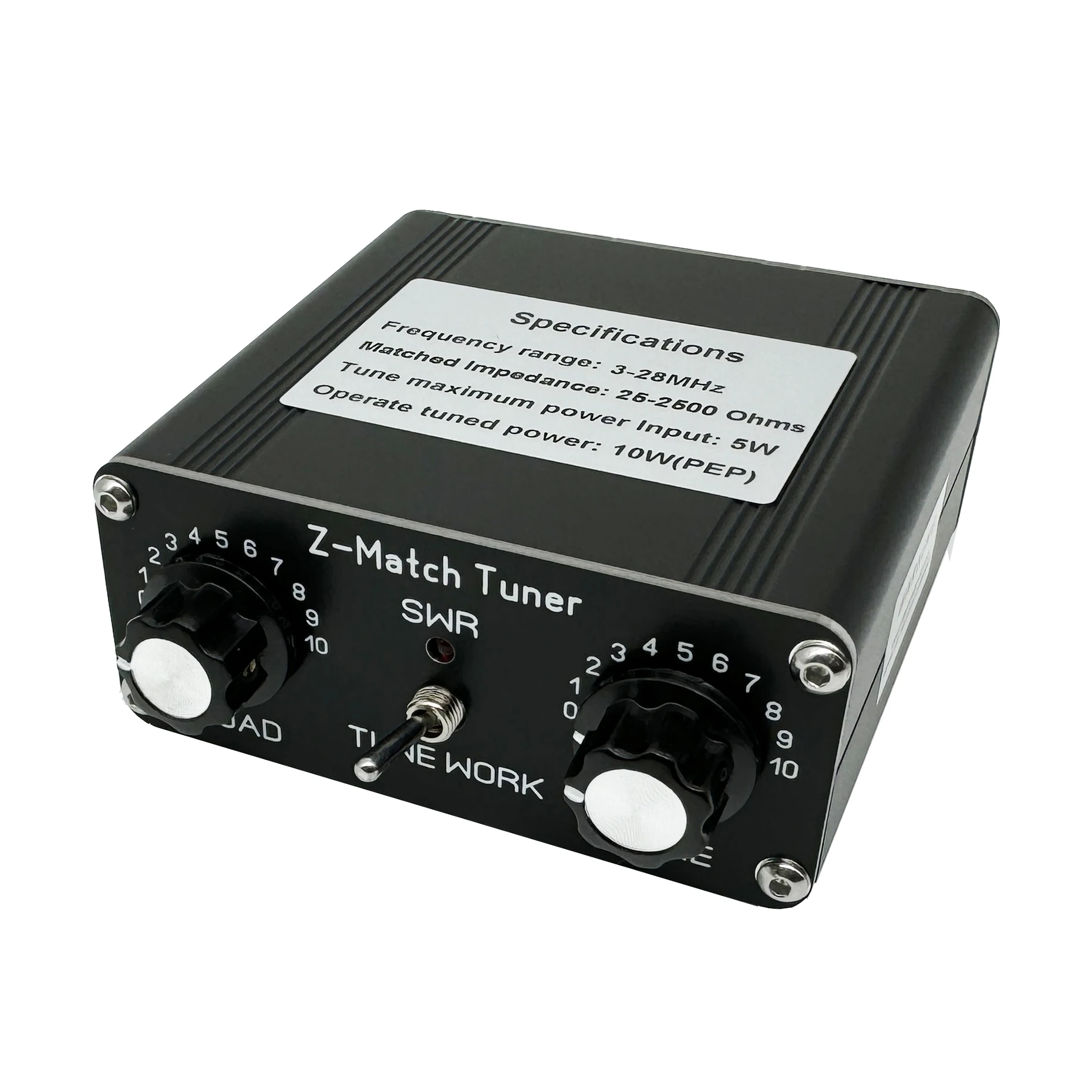 QRP Z-match Manual Antenna 5W Tuner 3-28 MHz