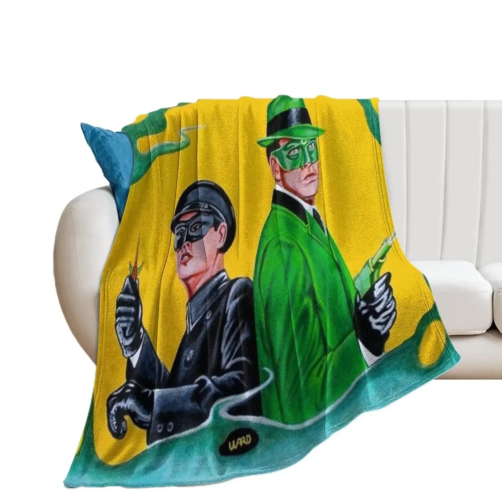 THE GREEN HORNET AND KATO Throw Blanket Vintage for babies Blankets