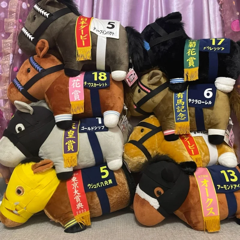 in-stock-champion-race-horse-plush-45cm-big-size-japanese-race-horse-stuffed-toy-collectible-for-adult-collectors-home-decor