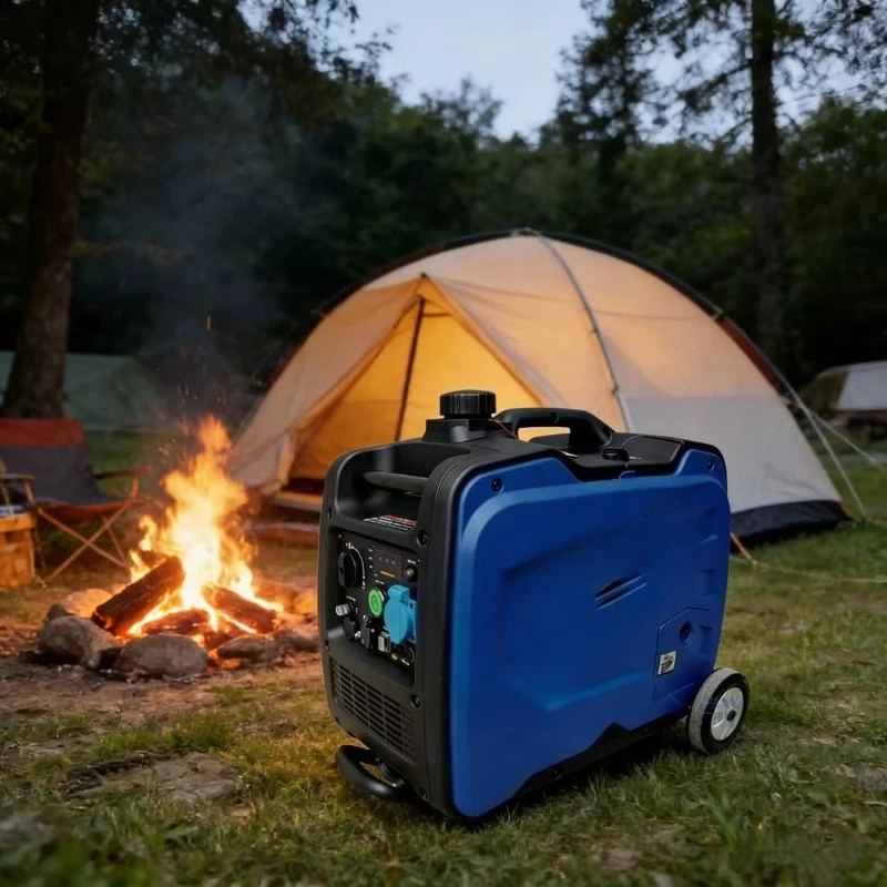 

Silent Portable Inverter 3000 Watt DC Generator Four Stroke Engine Backlash Start Electrical Function