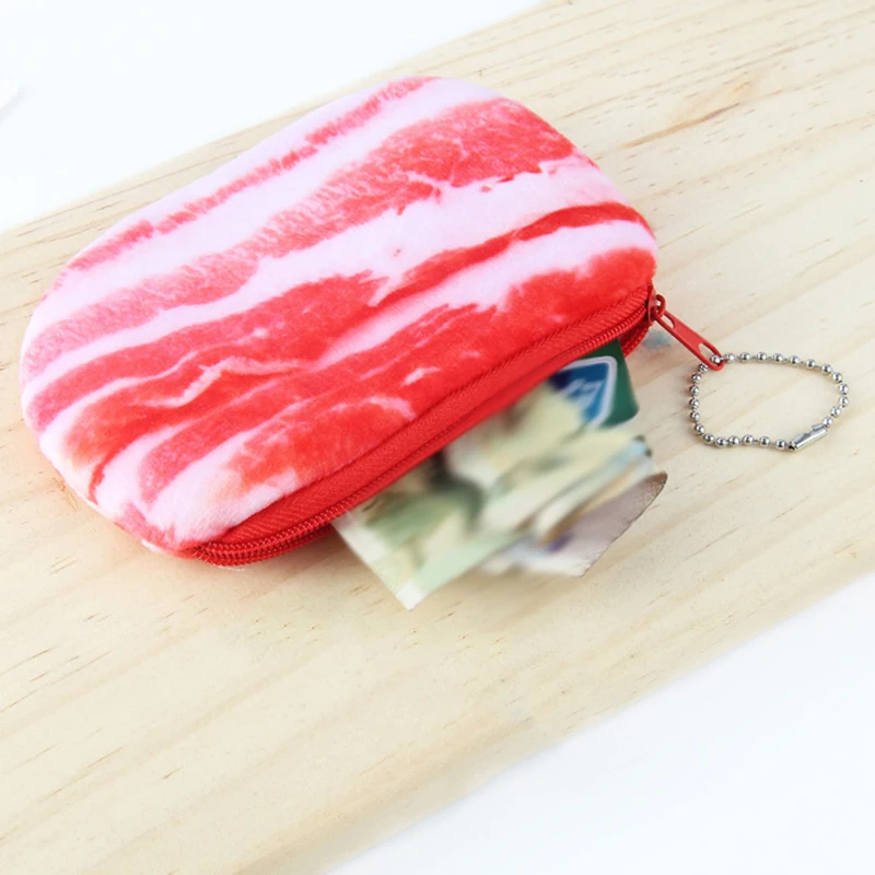 Monedero de felpa con forma de verdura, bolso de muñeca, Mini monedero con cremallera para niña, bolsa para auriculares con Cable, 1 Uds.