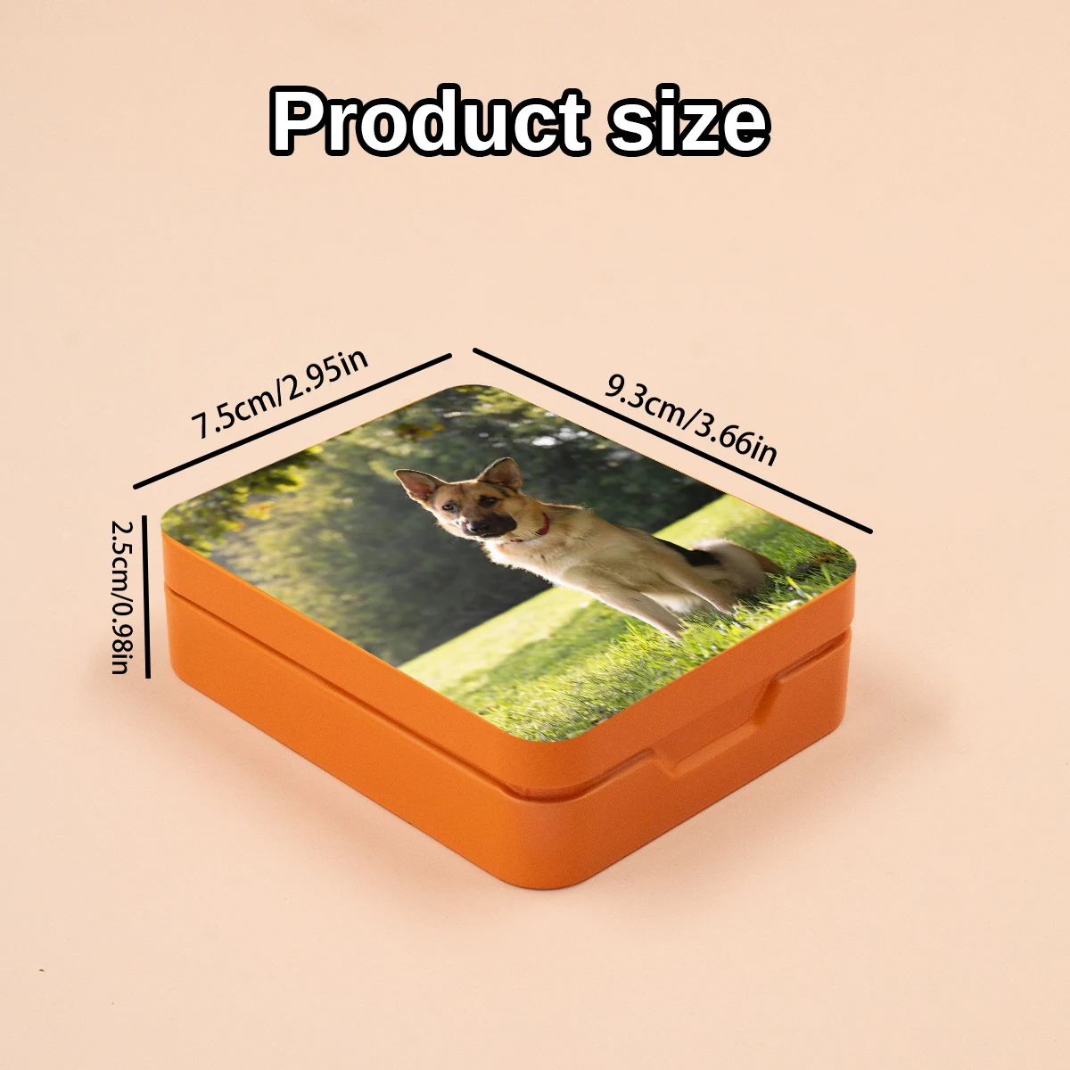 Custom Metal Box With Photo, Personalized Small Storage Box, Customized Picture Ornament Storage Box, Room Decor, Anniversary image 6