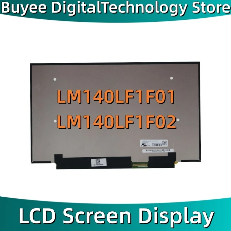 

LM140LF1F01 LM140LF1F02 14.0 inch LCD Screen Display LM140LF1F-01 02 LCD LED Screen Display Panel 1920×1080 40pin IPS Monitor