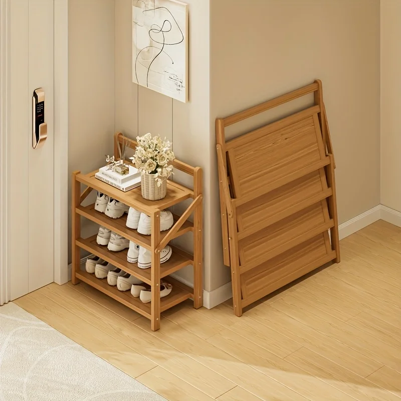 

Space-Saving Multi-Tier Shoe Rack - Made with Durable Materials, Dust-proof, Ideal for Entryways, Bedrooms Living Rooms