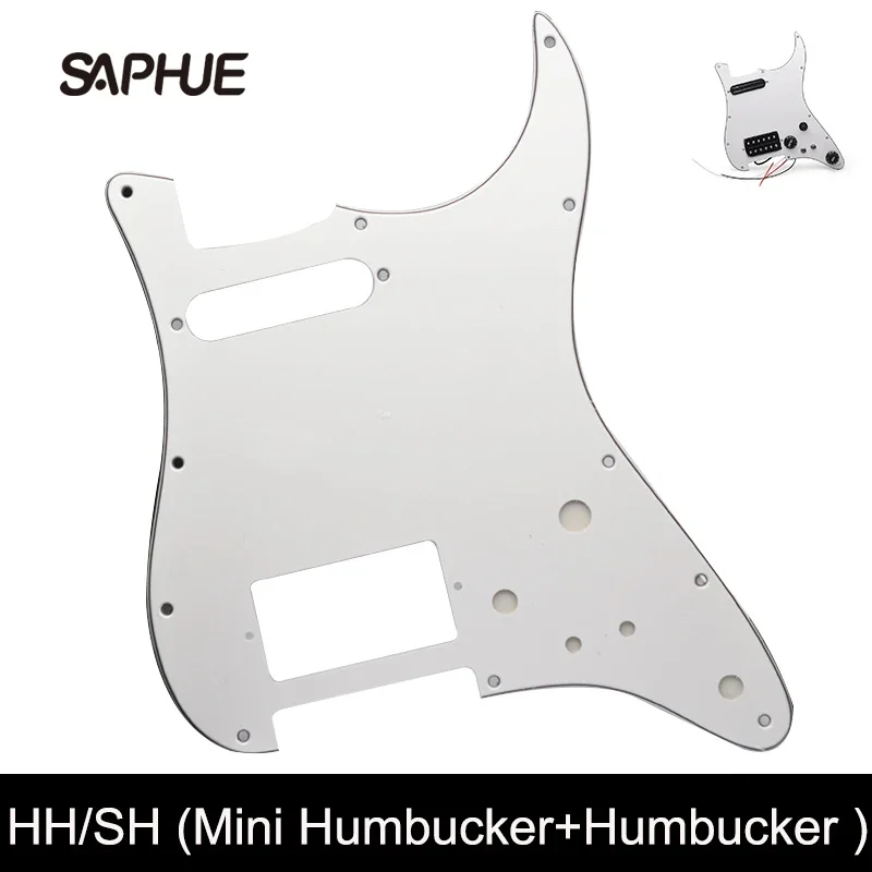 SH/HH Guitar Pickguard 3-Ply 11 Holes Anti-Scratch Plate Electric Guitar