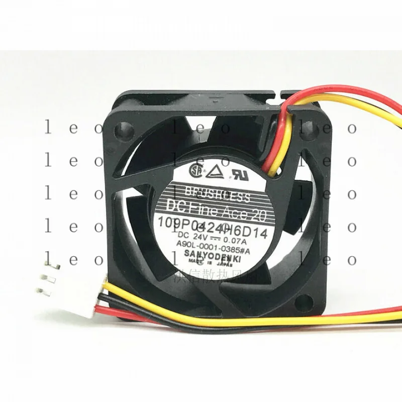 EE  1PC   for  SanAce20 109P0424H6D14 DC24V 0.07A 4020 4CM inverter cooling fan #A6-4