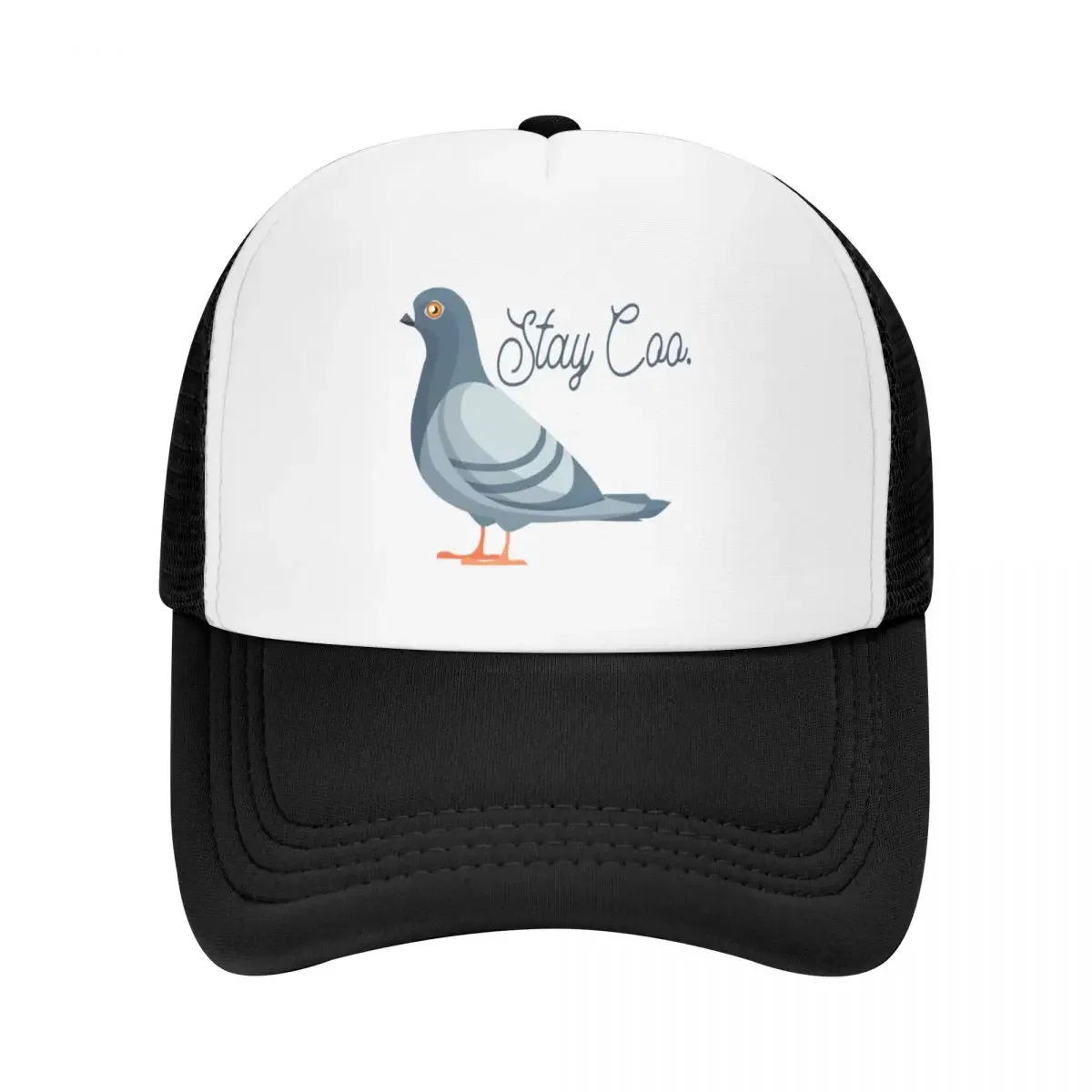 Stay Coo,Funny Pidgeon, Cute Bird Meme Saying, Cool Bird Baseball Cap funny hat Golf Women Hats Men's