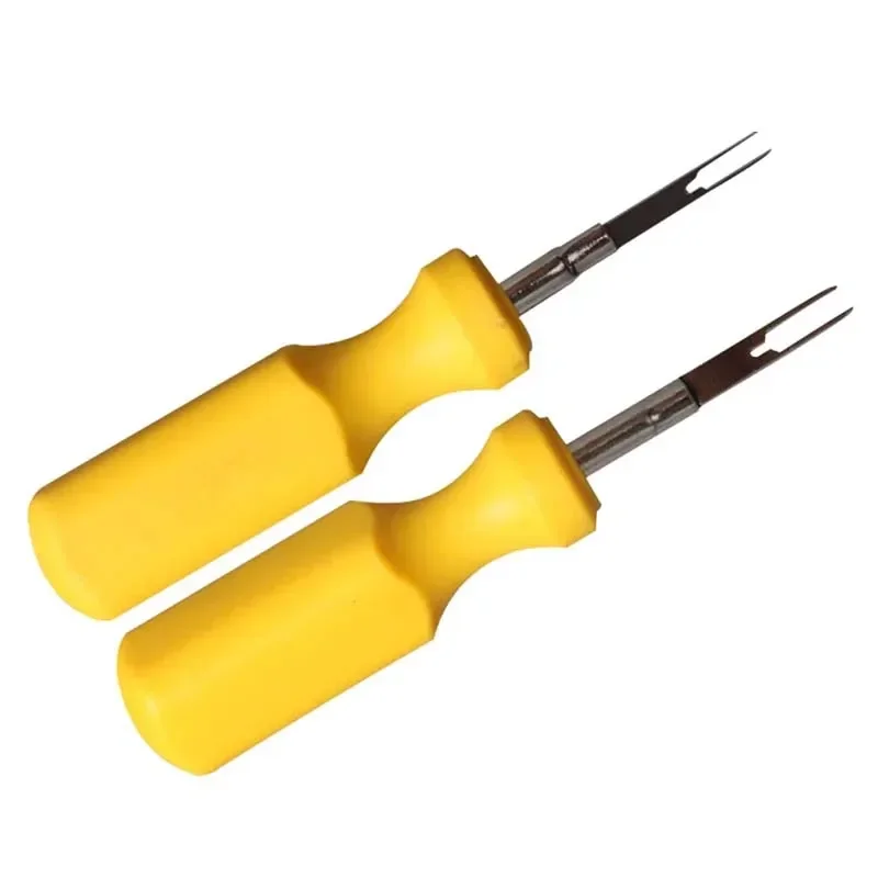 2pcs 2mm 3mm Car Repair Professional Wiring Connector Pin Extractor Terminal Removal Tool Crimp Electrical Disassemble Durable