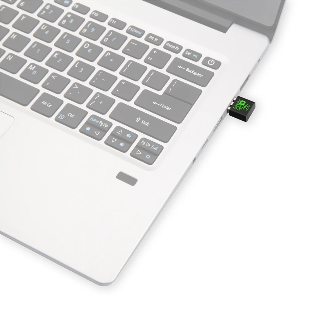 Adaptateur USB WiFi 6 Compatible Bluetooth 5.3, Dongle 2 en 1, double bande 2.4/5.8GHz, adaptateur WiFi USB, récepteur externe réseau sans fil
