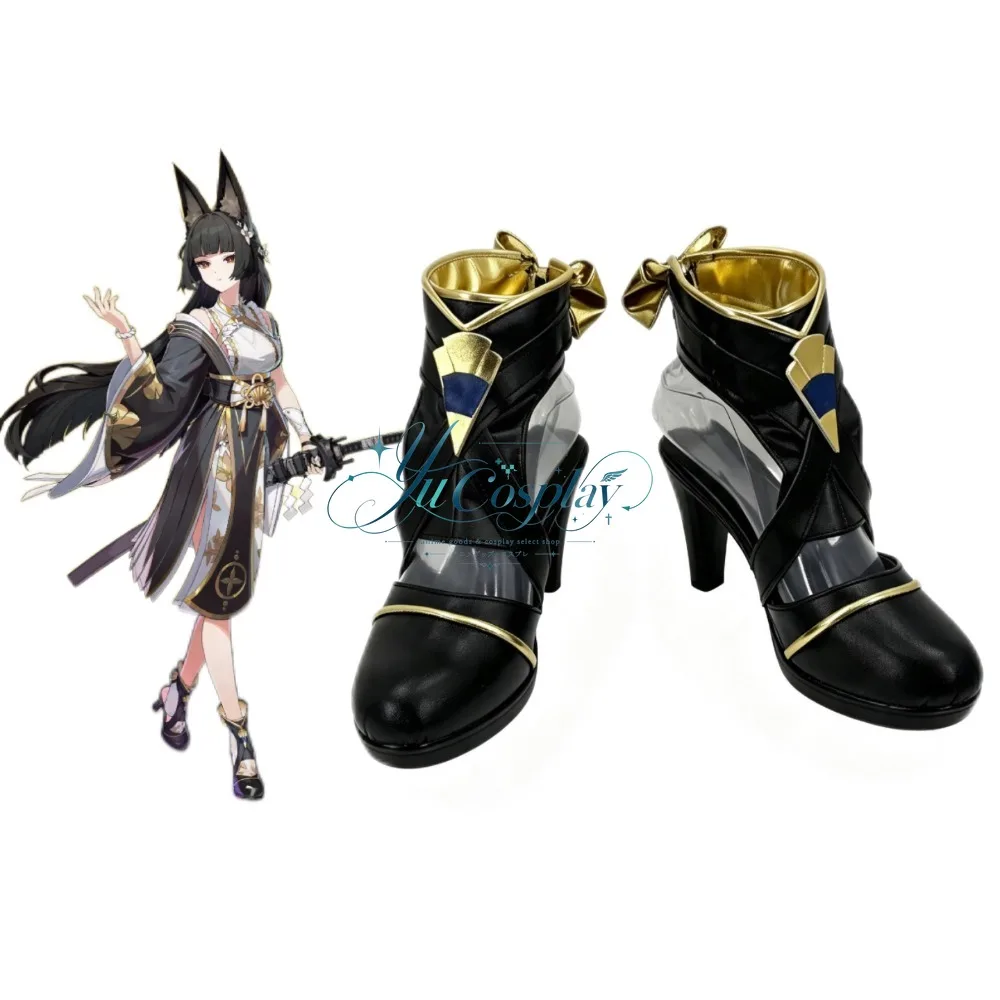 Anime Game Hoshimi Miyabi Cosplay Shoes Character Boots Stylish Combat Footwear for Game Convention