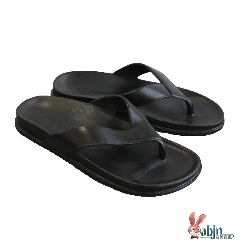 

Мужские шлепанцы с защитой от скольжения и запаха, уличные сандалии с толстой подошвой, парная обувь, летние черные молодежные повседневные шлепанцы из ПВХ