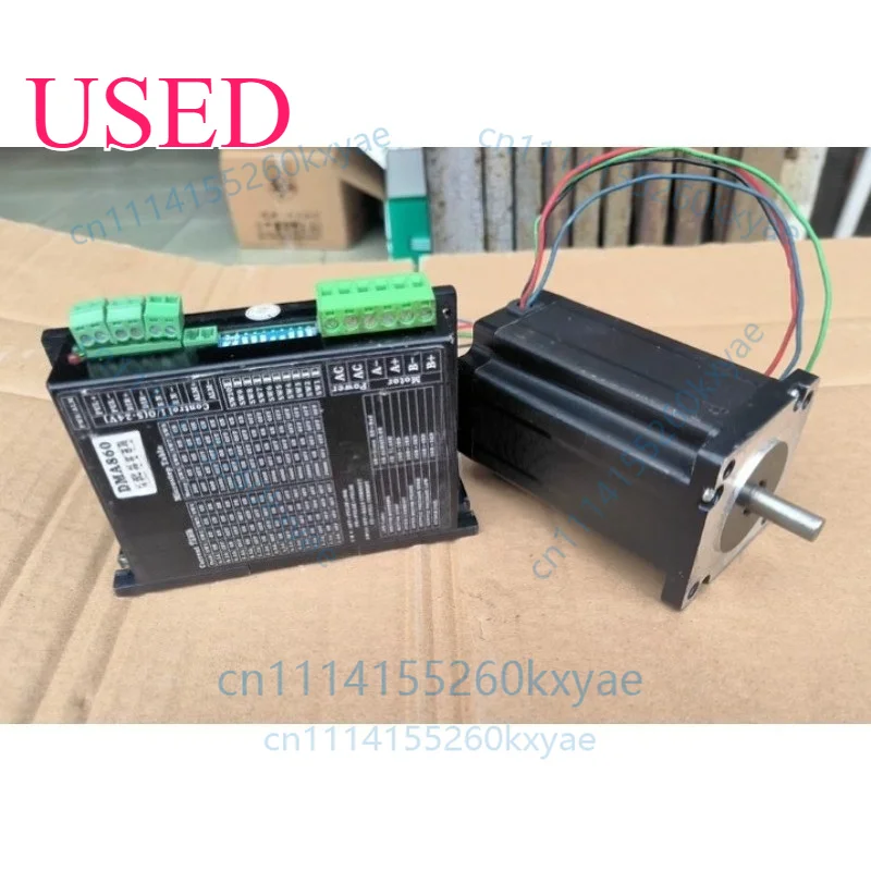 A 3kg phase four-wire stepper motor, dma860 driver + ls60a35-d2850-a57 motor (actual picture taken)