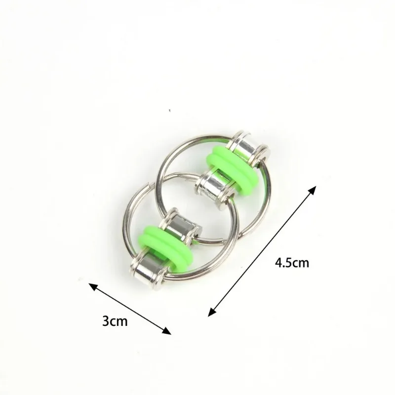 1Pc Decompression Bike Fidget นิ้วมือเครื่องปั่นด้ายของเล่นปริศนาโลหะพวงกุญแจให้เด็กที่ดีที่สุดตรัสรู้ของเล่นของขวัญ