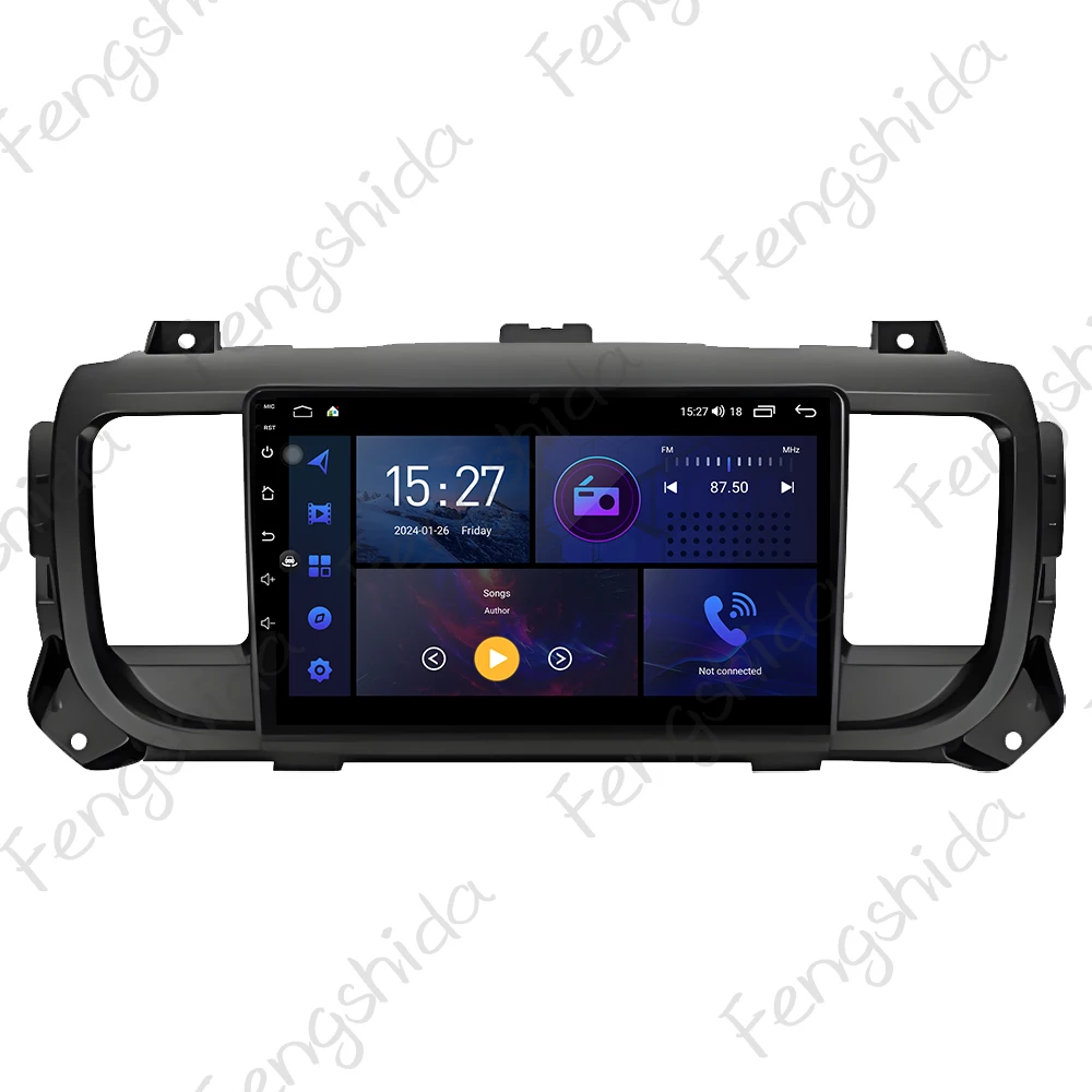 Car Radio Android 16 For Citroen Jumpy 3 SpaceTourer For Peugeot Expert 3 For Toyota Proace 2016 - 2021 GPS Navigation Screen 2K