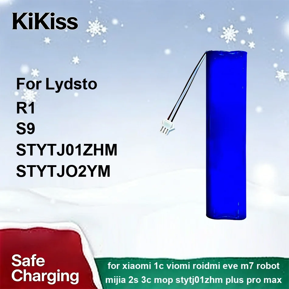 

Аккумулятор Battery Safe STYTJO2YM S9 0-6800 мАч для Xiaomi 1C, Viomi, Roidmi Eve M7 Robot, Mijia 2S, 3C Mop, STYTJ01ZHM Plus Pro Max