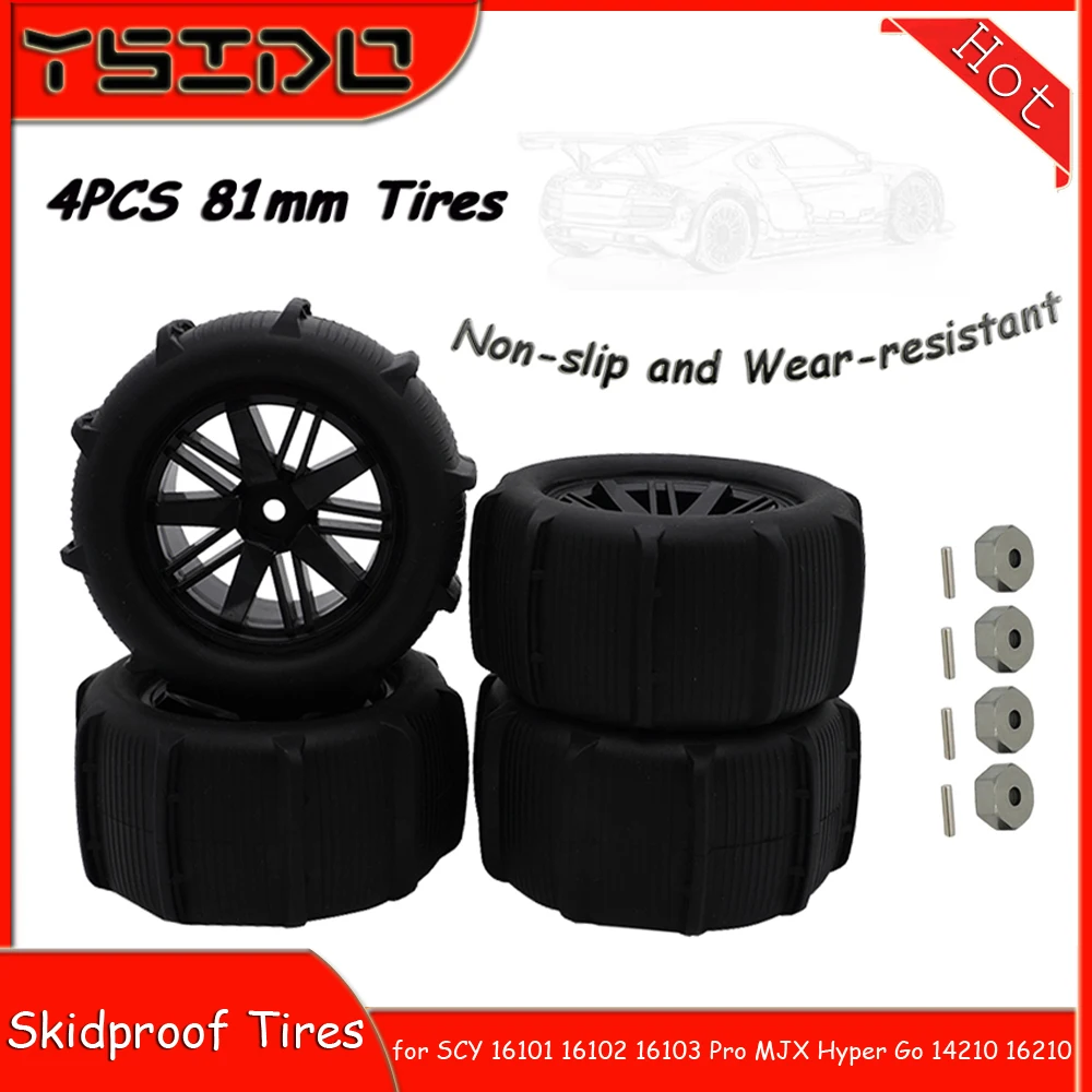 4PCS 81Mm Skidproof…