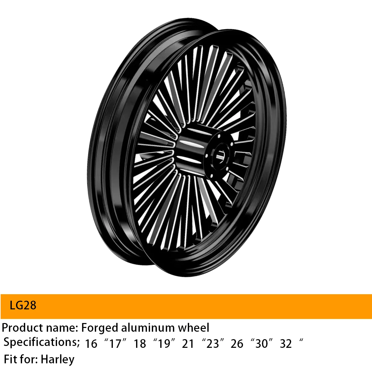 Suitable 21 Inch Front Wheel Rim Wheel Hub for Electra Glide 08-2023 Dual Disc ABS 2