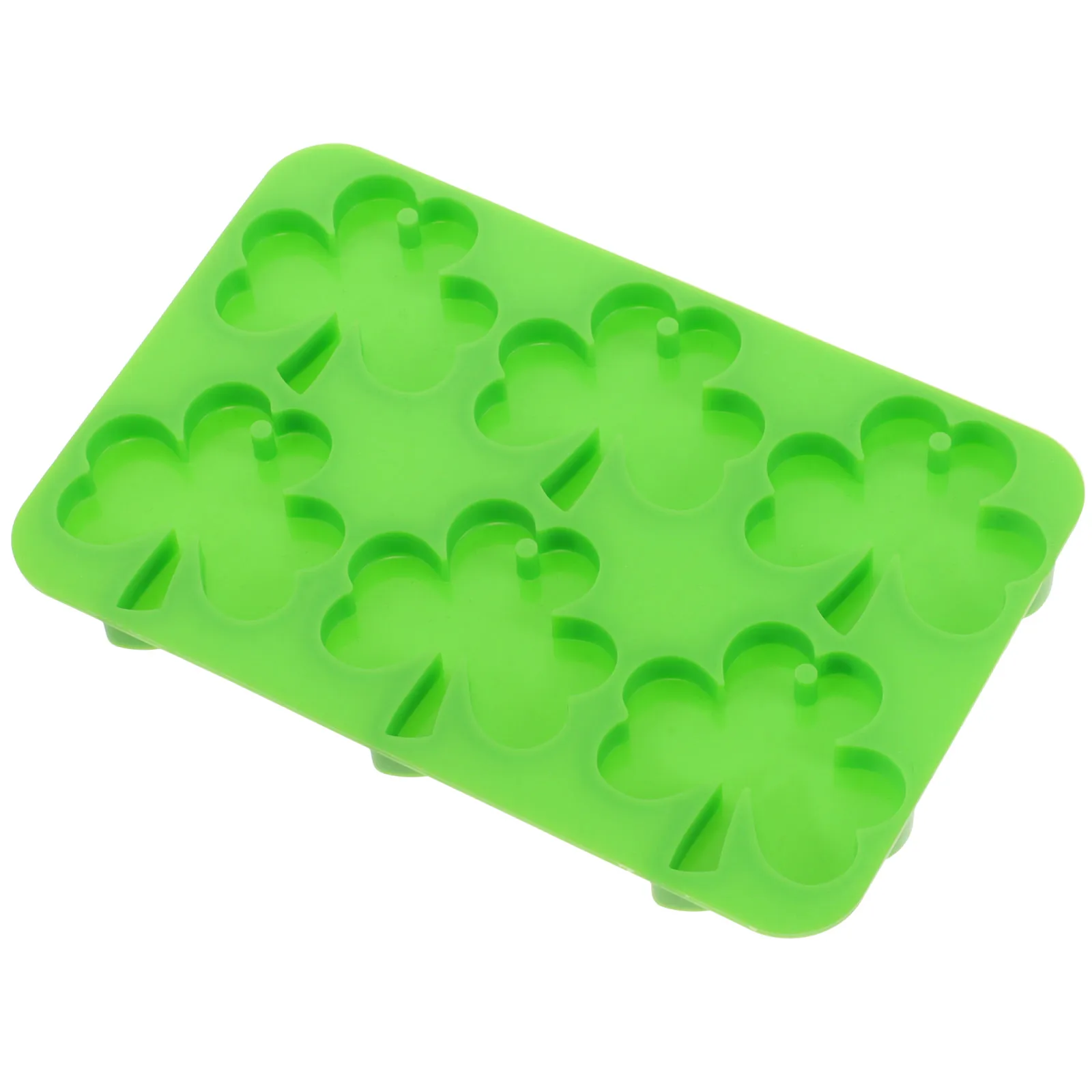 

Silicone Mold Three Leaf Earring Jewelry Light Green Cylinder Tear Resistant Washable Reusable Diy Pendant Charm Making