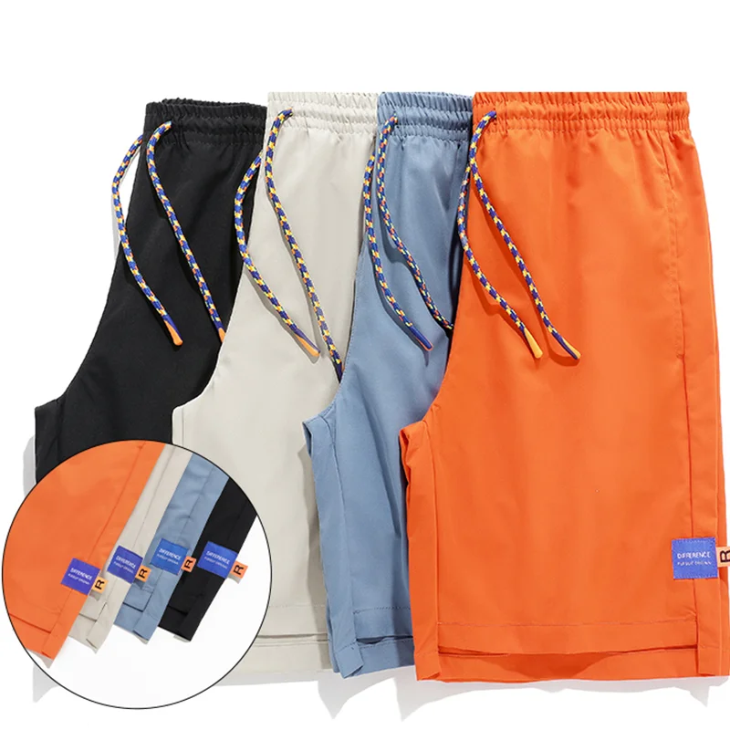 2024 New Men's Summer Casual Fashion Shorts Europe America Fashion Beach Pants Quick Drying Loose Ultrathin Increase 8Xl