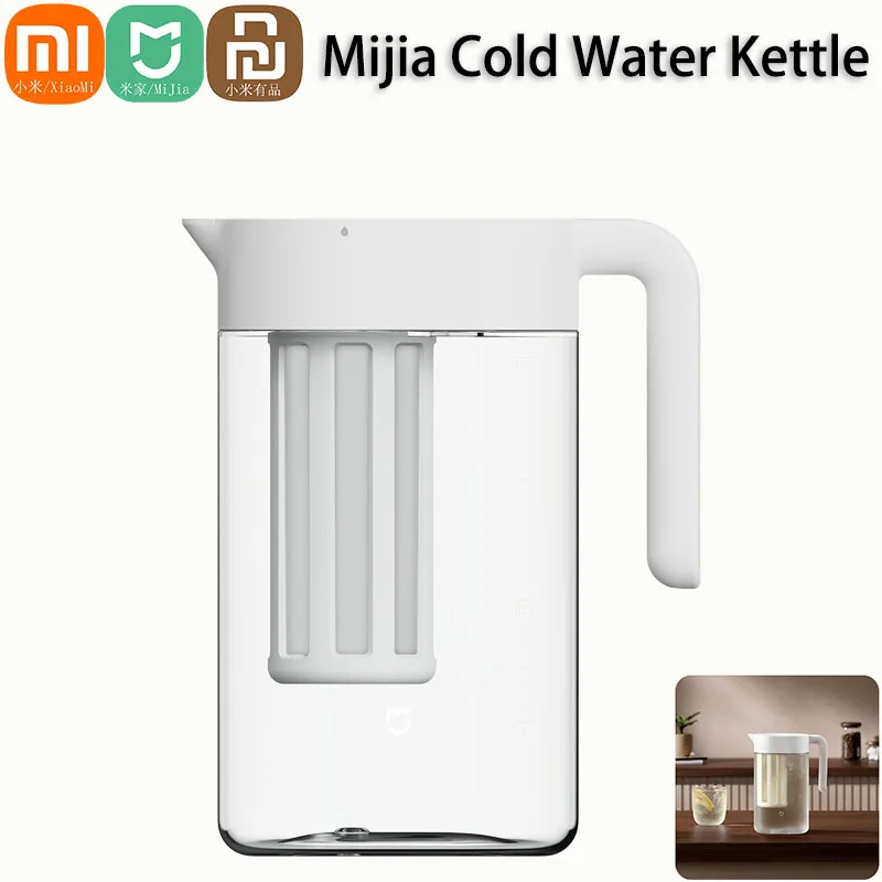 

Xiaomi Mijia Smart 1,6 л чайник для холодной воды, диспенсер для напитков со льдом, холодильник, холодный сок, напиток, высококачественный резервуар для хранения