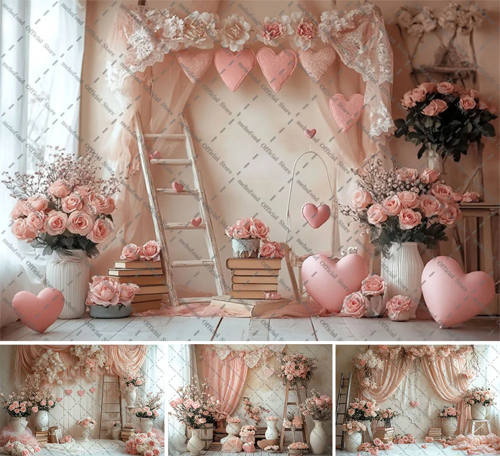 mehofond-fotografia-fundo-dia-dos-namorados-amor-coracao-rosa-cortina-flor-criancas-aniversario-retrato-decoracao-pano-de-fundo-foto-studi
