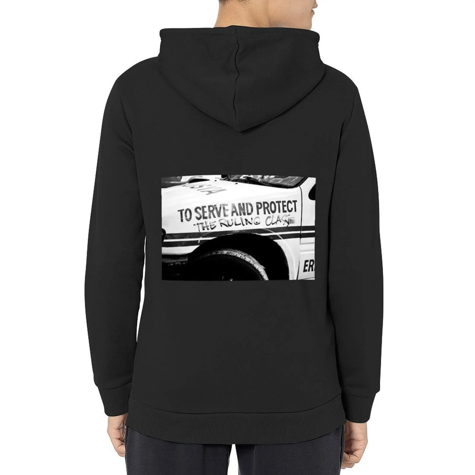 

To Serve and Protect The Ruling Class Hoodie men wear aesthetic clothing men's winter sweater mens clothing tracksuit men