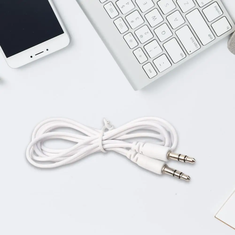 ذكر إلى ذكر ستيريو الصوت AUX كابل ، الأسلاك النحاسية المرنة ، وقت الخدمة الطويل ، اكسسوارات الصوت ، 3.5 مللي متر