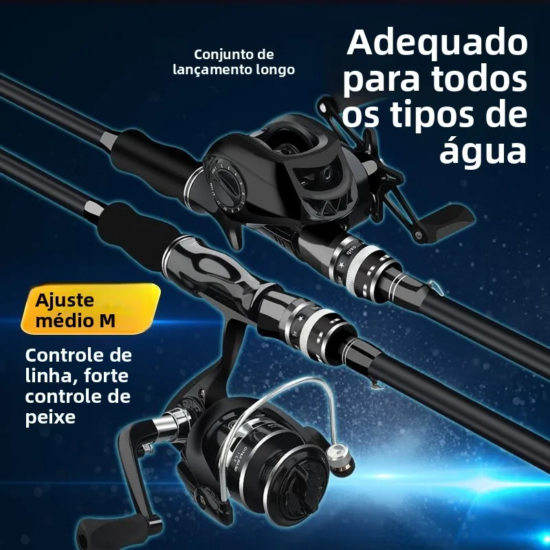 okuma-bear-official-website-lure-rod-full-set-beginner-lure-rod-kit-straight-handle-spinning-wheel-gun-handle-waterdrop-wheel