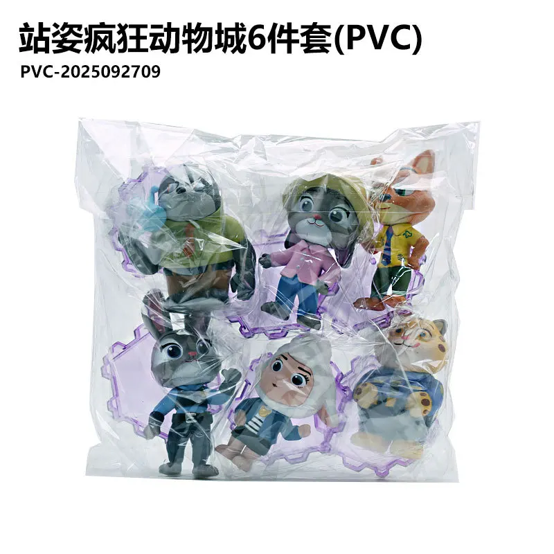 *-* Zootopia 2 Caja ciega de juguete Judy y Nick Figura de pie Regalo coleccionable para fanáticos Juguete Figura de anime Regalo