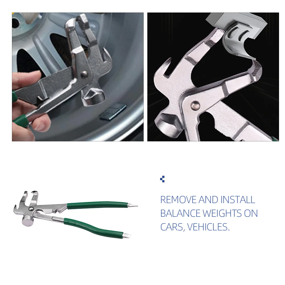 

Wheel Weight Pliers Heavy Duty Alloy Steel Durable Portable Tire Balance Weight Removal Installation Auto Repair Tool