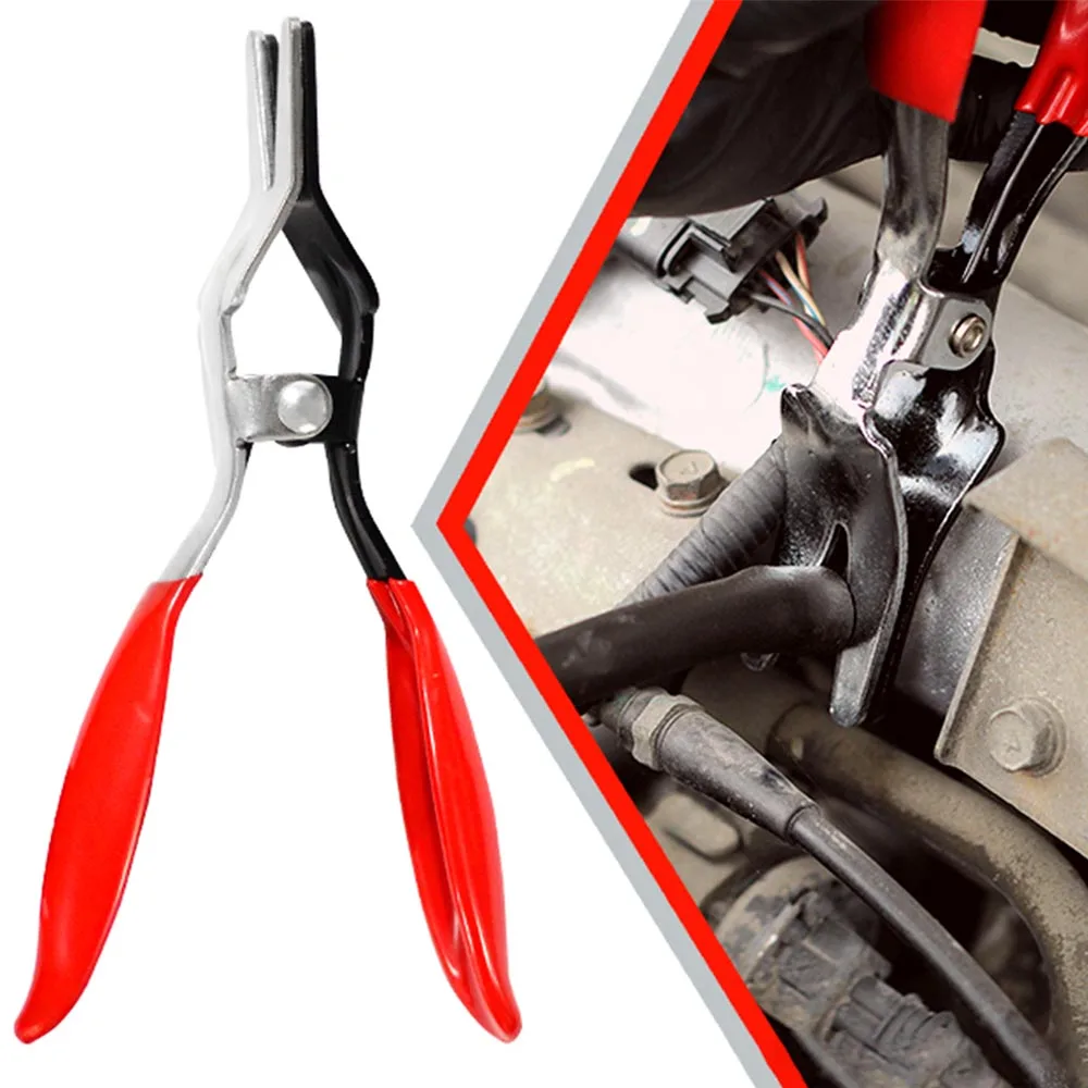 Automobile Tubing Oil Pipe Separation Clamp Joint Tightening Pliers Fuel Filters Hose Tube Buckle Removal Tools Car Pipe Remover