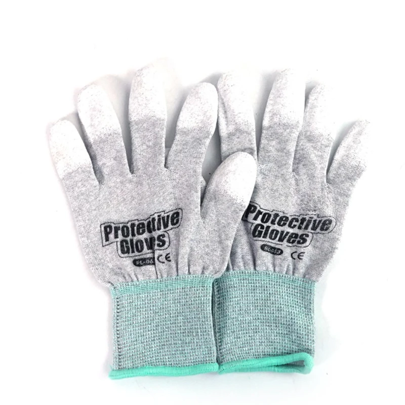 RL-063 Finger-coated Mitten for Mobile Phone Computer Tool Kit Maintenance Anti-static Thickening Anti-skid Protection