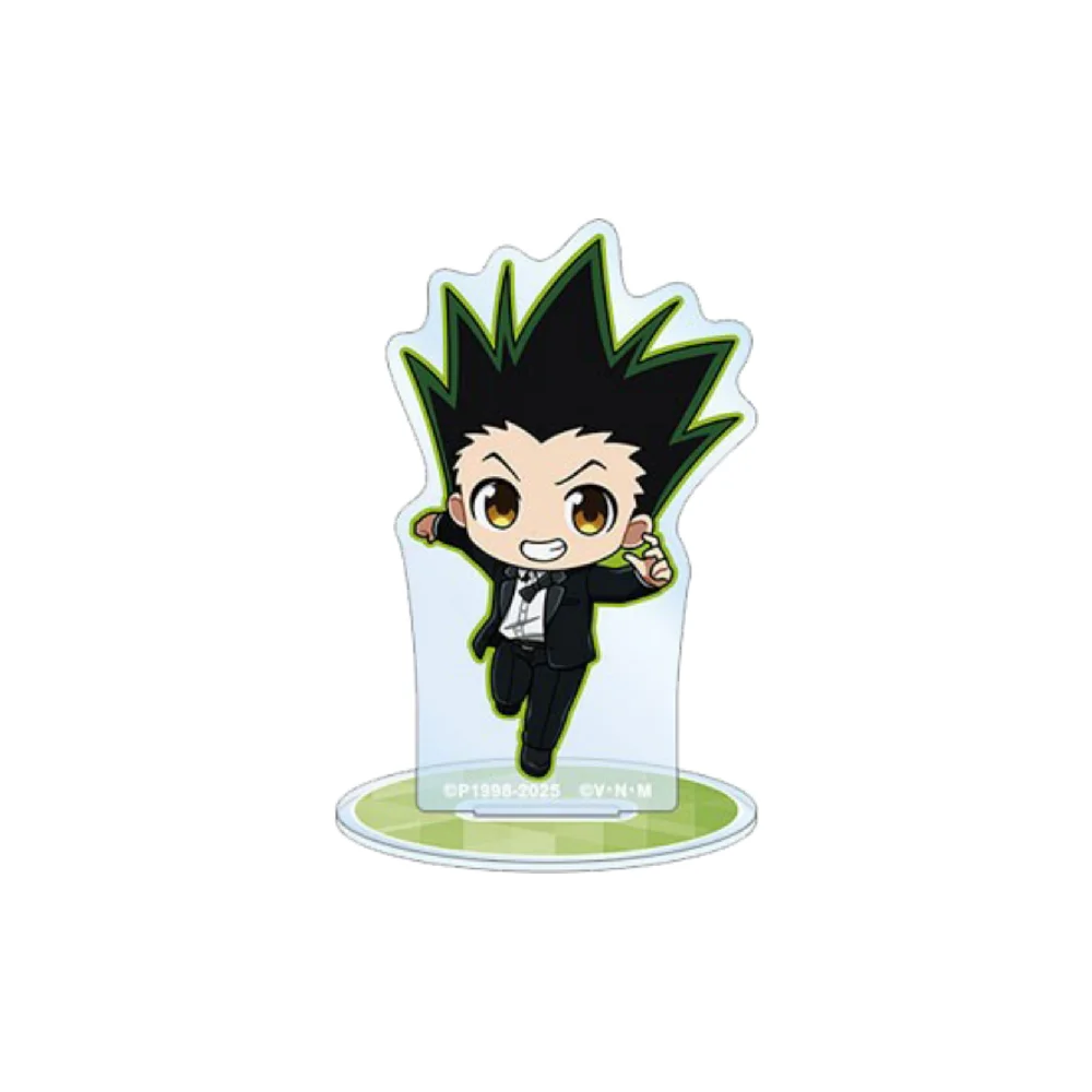 “Hunter X Hunter” 10cm Acrylic Stand Keychain Gon Freecs/Killua Zoldyck Q-style Suit Ver Exquisite Desktop Decorations