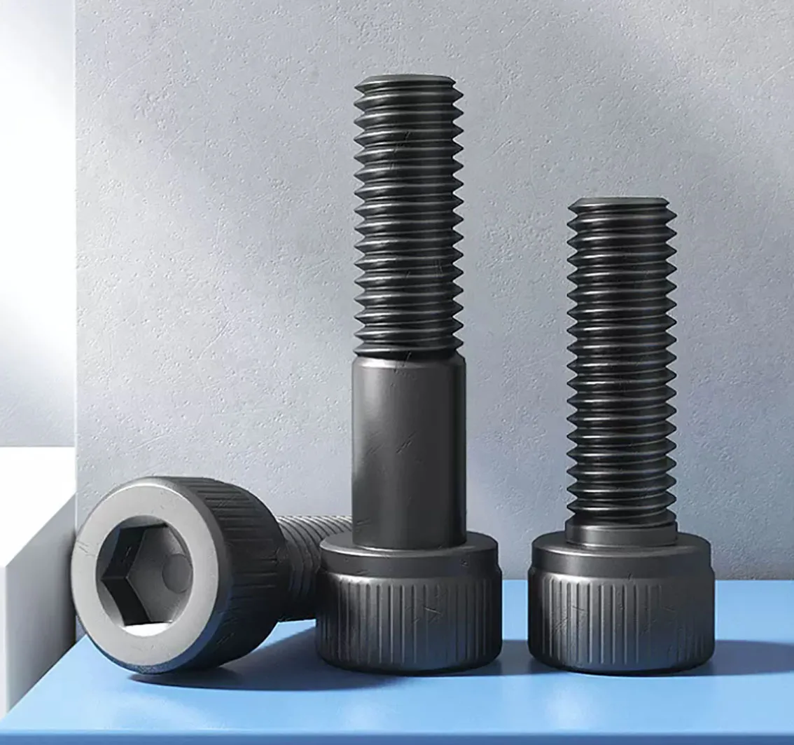 M6 Full/Half Thread Black Hex Hexagon Socket Cap Head Screws Allen Bolts High Tensile Grade 12.9 Carbon Steel DIN912