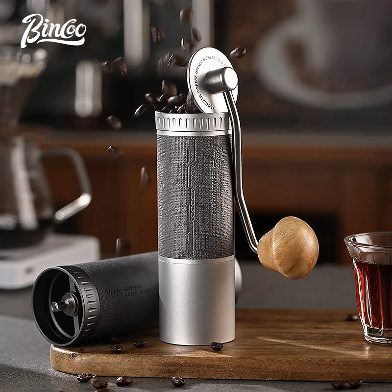 Bincoo Hand Coffee Grinder 420 Steel Grinding Core Coffee Bean Coffee Grinder Manual Cnc Household