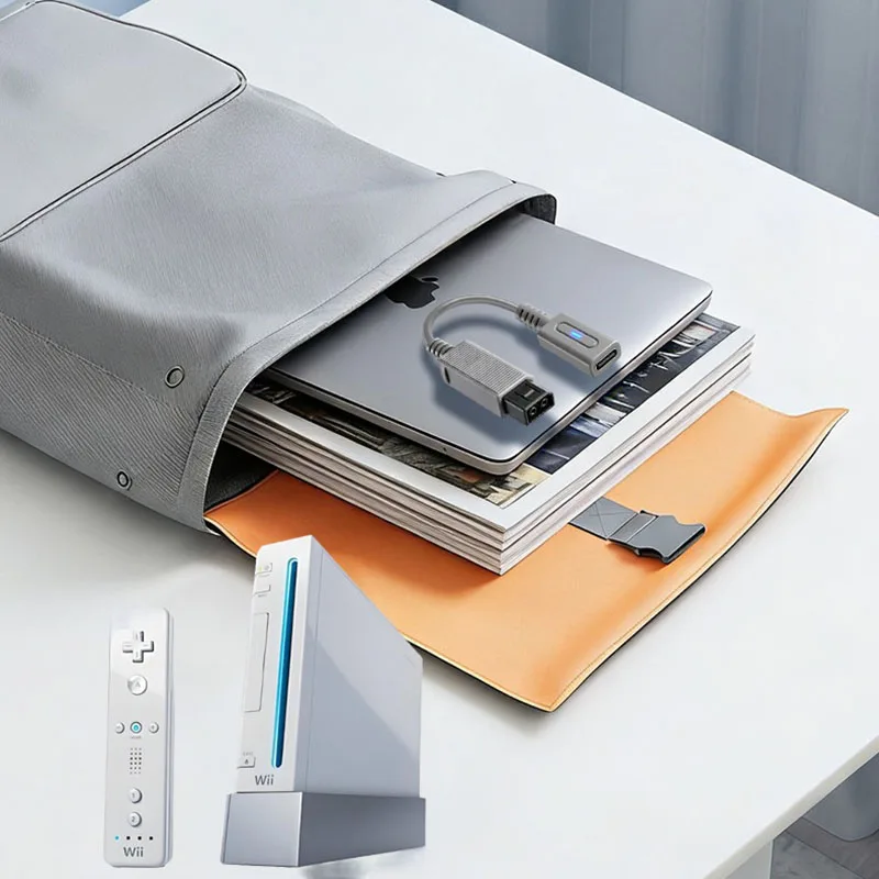 65W PD Typ-C-Kabel für Wii-Controller, Ladeadapter, USB-C-LED-Konverterkabel für Nintendo Wii-Konsole, Stromkabel – Detail 3