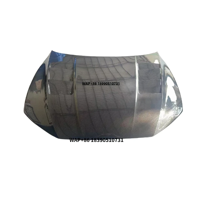 

OEM Style Carbon Fiber Front Engine Hood with Glass for A7 C7 S7 RS7 2019-2022 New Condition