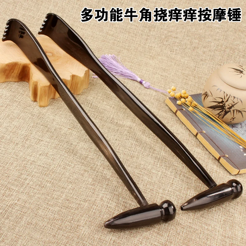 Scratching the back is not a magical tool. Hammer back tapping device made of wood with high aesthetic value can be used as a gi