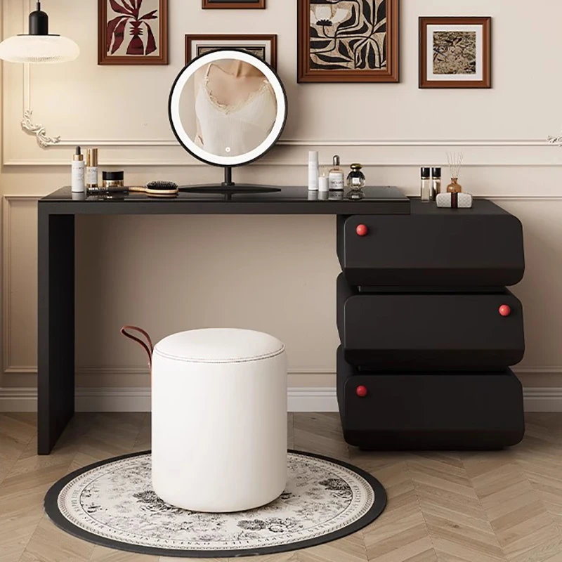 

Nordic Modern Vanity Table With Mirror Femme Design Trendy Vanity Desk Beauty Premium Penteadeira Bedroom Furniture Dressers