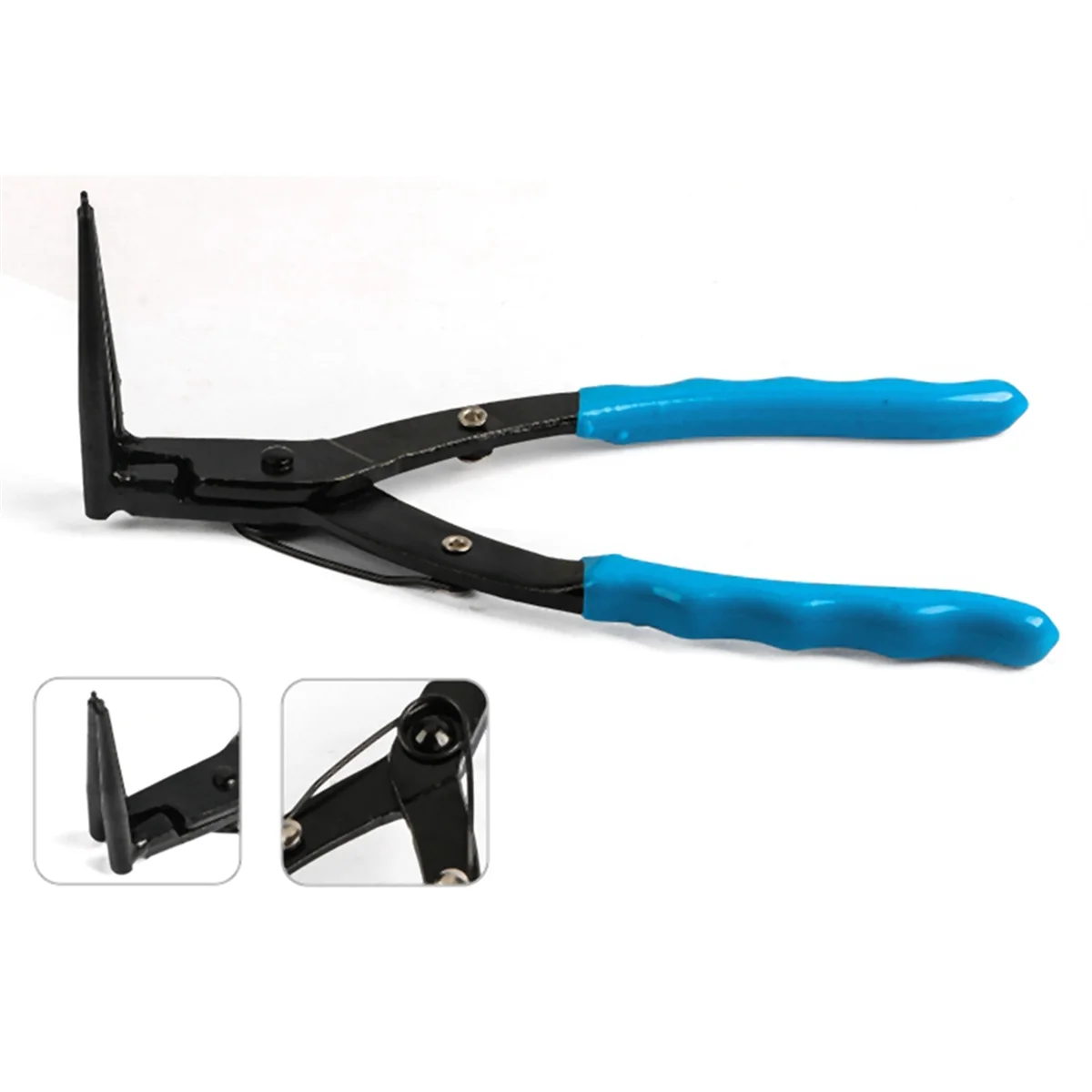 NN89R Extended 90 Degree Right Angle Circlip Pliers External Clamps Bending Pliers for Motorcycles Cars Trucks