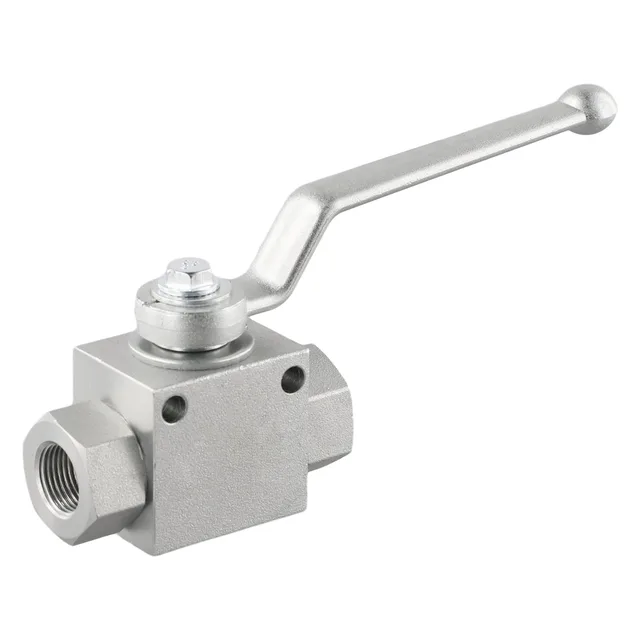 Magnetventil 1PC Hydraulic Ball Valve 2Way High-Pressure Ball Valve G1/4'' G3/8'' G1/2'' G3/4'' Shut-Off Hydraulic Valve For Water Oi Hydraulik — Detail 3