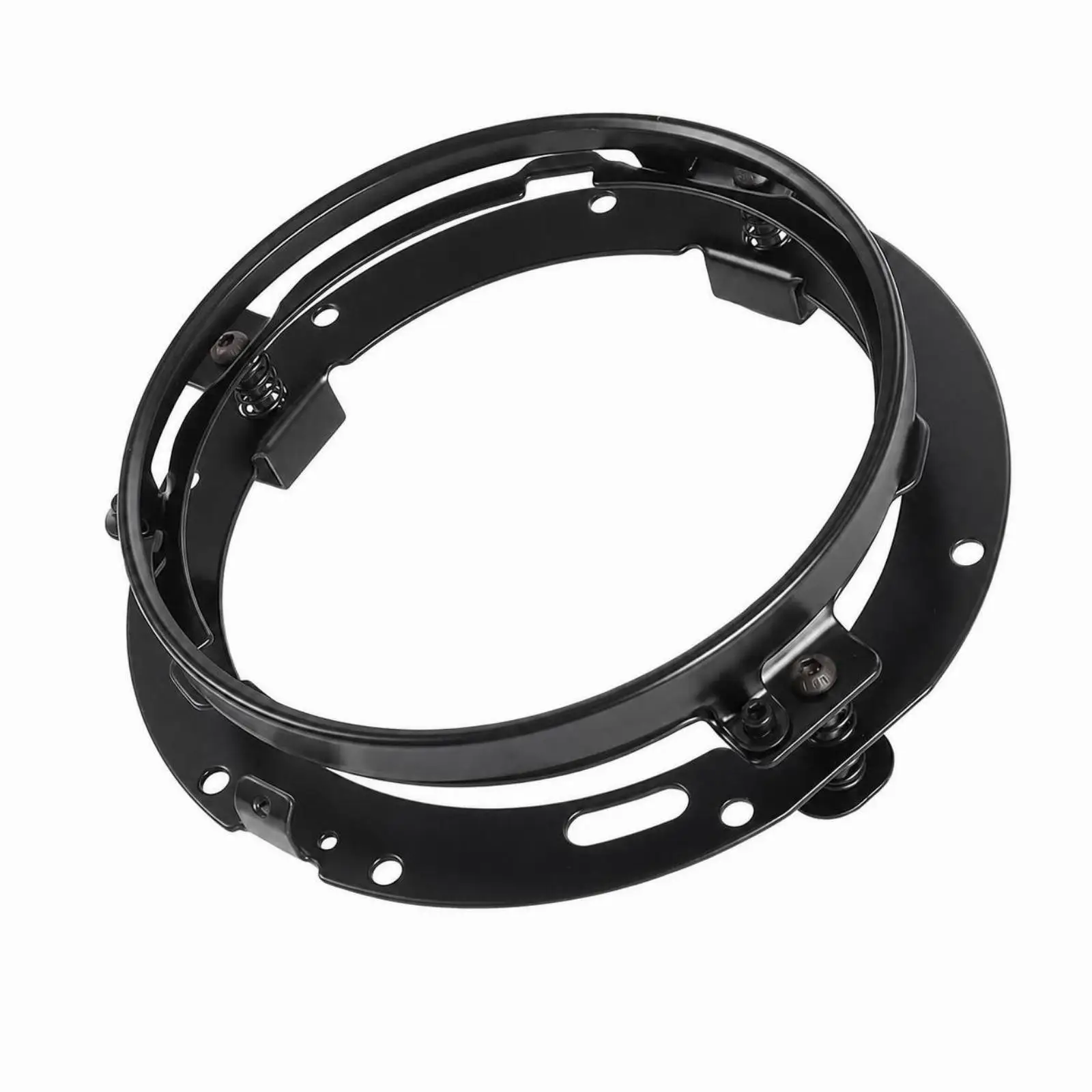 Long Headlight Mounting Bracket | Clamping Points, Rigid Metal Construction, Headlight Support Bracket, for Vehicle Retrofit