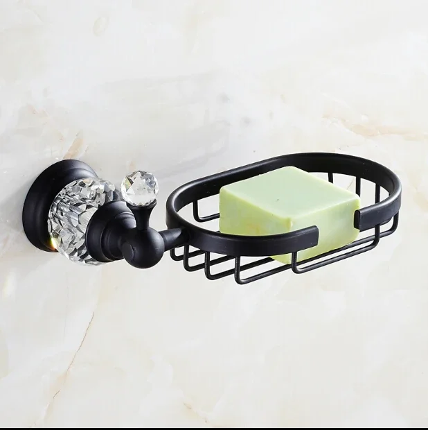 Black Oil Brushed Brass Soap Dishes High Quality  Soap Holder/Soap Case Bathroom Shelf Bathroom Accessories