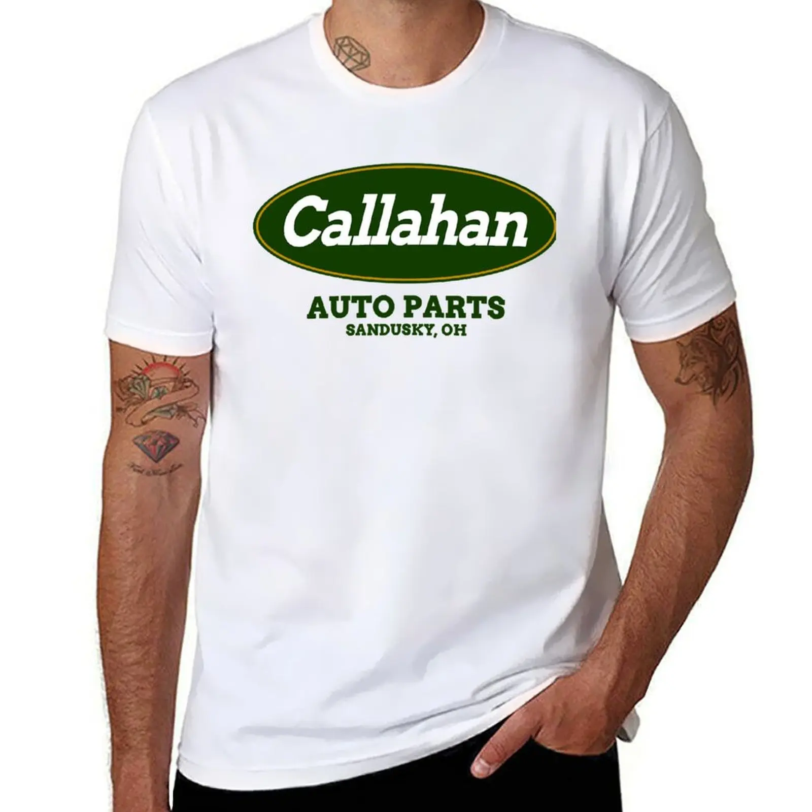 

Callahan Auto Parts T-Shirt man t shirt designer anime t shirts oversize t shirt man cotton T-shirt