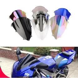 Motorcycle Accessories Windshield Double Bubble WindScreen Visor Fairing Deflector For Yamaha R1 YZF 1000 YZF-R1 1998 1999 YZFR1