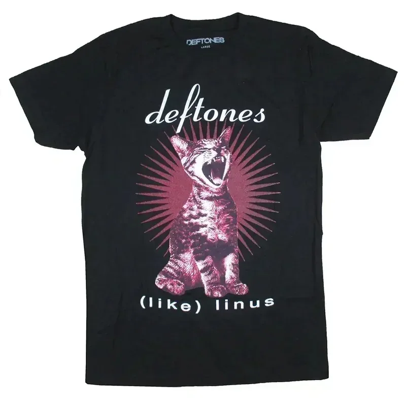 

Deftones T Shirt Men High Quality Cotton T Shirt Fashion Women Short Sleeve Tops Punk Music Style Metal American Tee Shirt