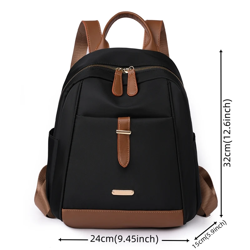 Female Waterproof Nylon Fashion High-capacity Backpacks Women Versatile Travel Rucksacks Leisure Simplicity Student Schoolbags