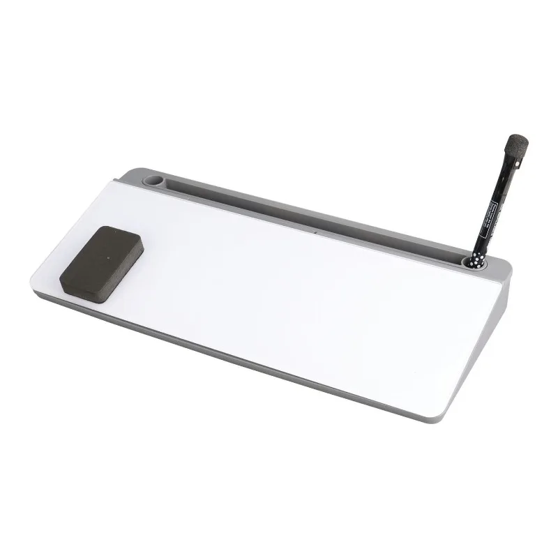Desktop Home Mini 2-in-1 Whiteboard Writing Board Tempered Glass Dormitory Dormitory Office Erasable Noteboard